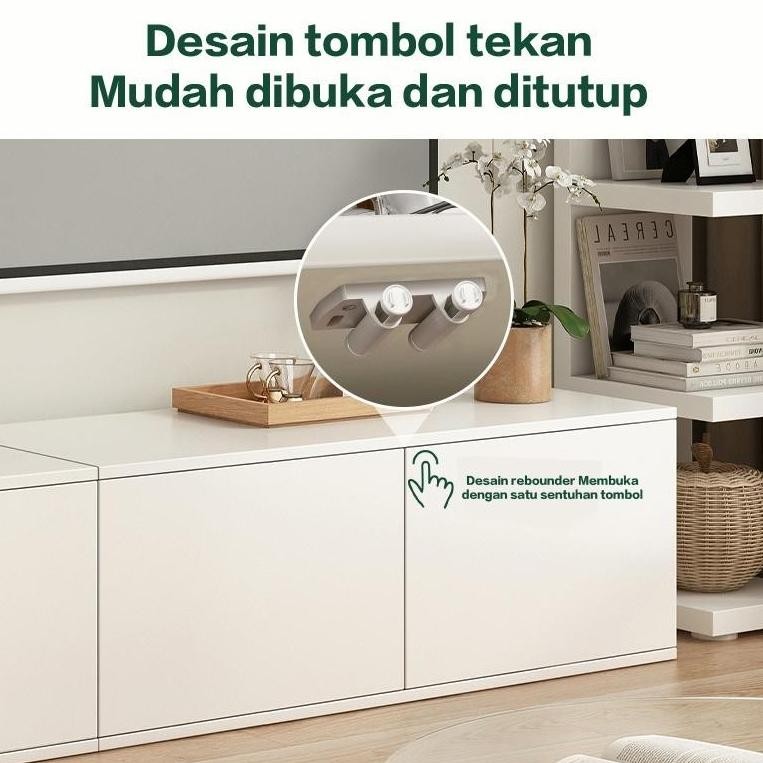 Meja TV 180CM/Meja TV Gantung/IKEA BEST Identik/Kabinet TV/Minimalis/ern/Murah