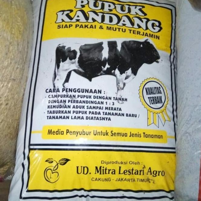 

Terlaris Pupuk Kandang Kohe Sapi Berat 15Kg (Send Via Ojol Only)