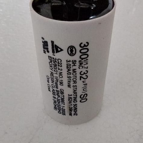 KAPASITOR STARTING KULKAS 32 MIKRO / KAPASITOR STARTING KULKAS 32 UF / CAPASITOR KOMPRESOR KULKAS 32