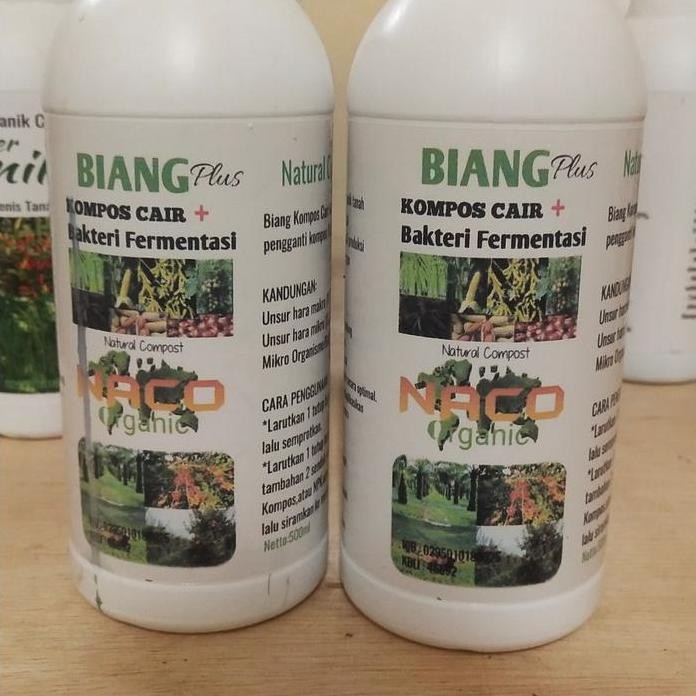 

Terlaris Naco Plus Biang Pupuk Kompos Cair 500Ml Pengganti Pupuk Kandang/Padat