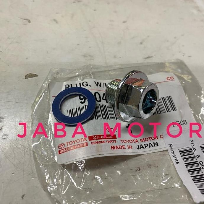 Baut Karter-Baut Pembuangan Oli Mesin Avanza-Xenia-Agya-Ayla Ori Termurah