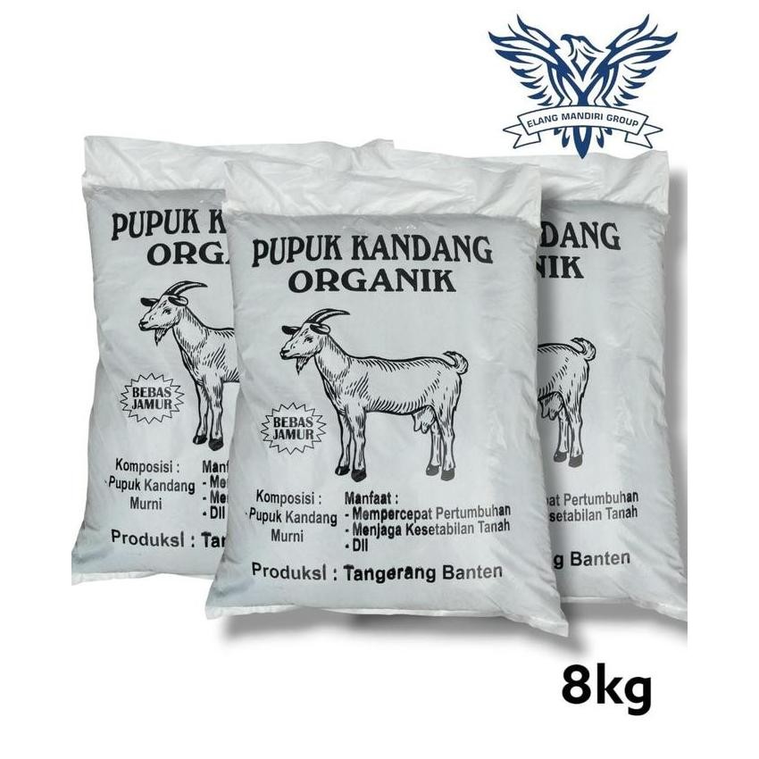 

Terlaris Pupuk Kandang Organik Cap Kambing 8Kg Bebas Jamur Cocok Untuk Segala Jenis Tanaman