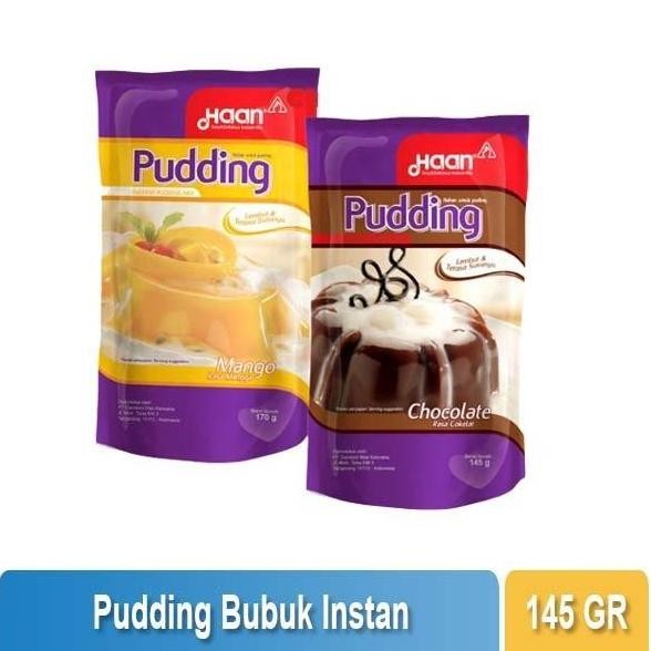 

Baru Haan Pudding Instant Chocolate/ Mangga 145 Gram Puding