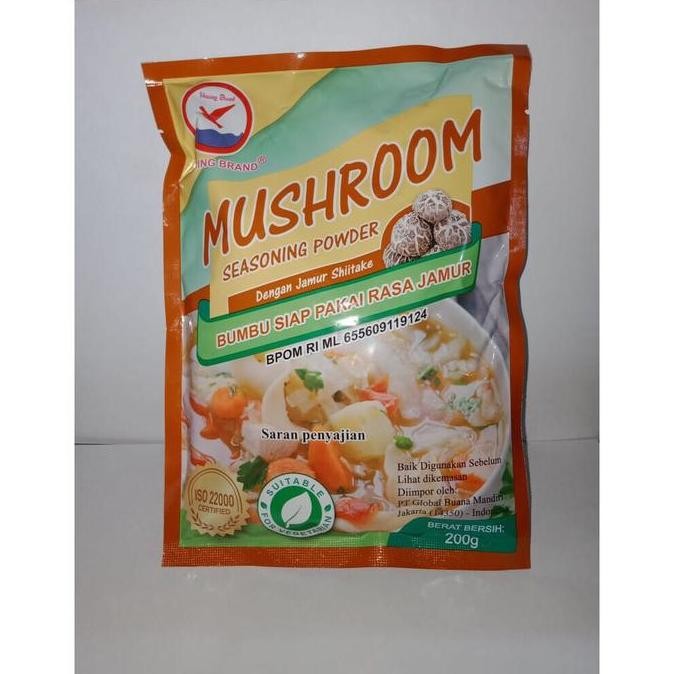

Baru Mushroom Hering Brand Bukan Totole 200 Gram