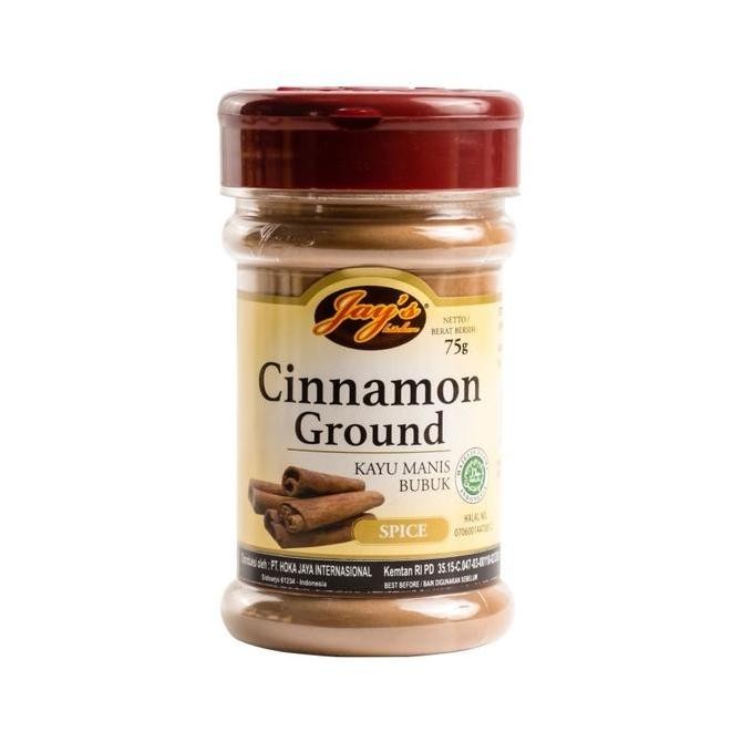 

Baru Jay'S Ground Cinnamon Jays Kayu Manis 75 Gram