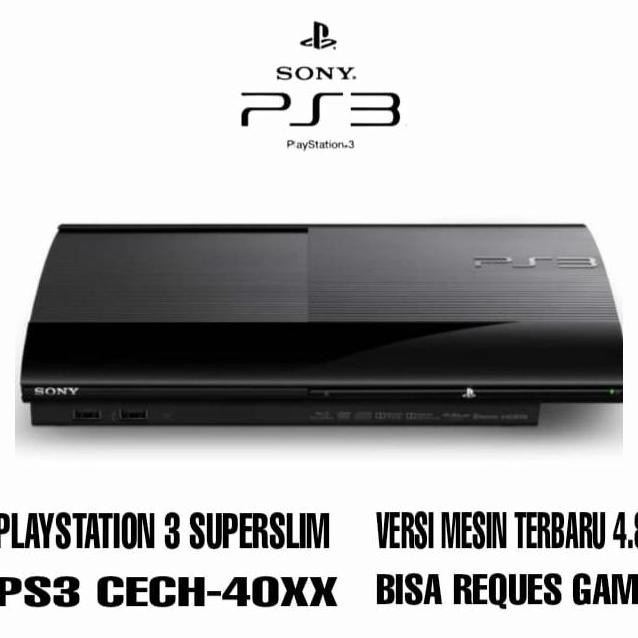 PS3 SUPERSLIM HFW/CFW FULL GAME 500GB+2STIK