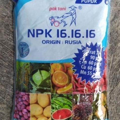 

Terlaris Pupuk Npk 16 16 16 Pak Tani 500 Gr Repack
