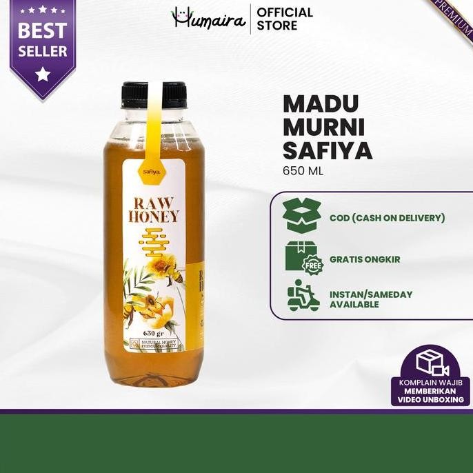 

BARU MADU MURNI 650 GR ASLI TANPA BAHAN CAMPURAN SAFIYA HERBAL