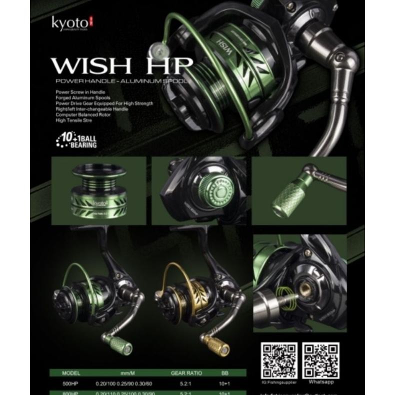 Reel Ultralight Kyoto Wish 500 / 800 Power Handle