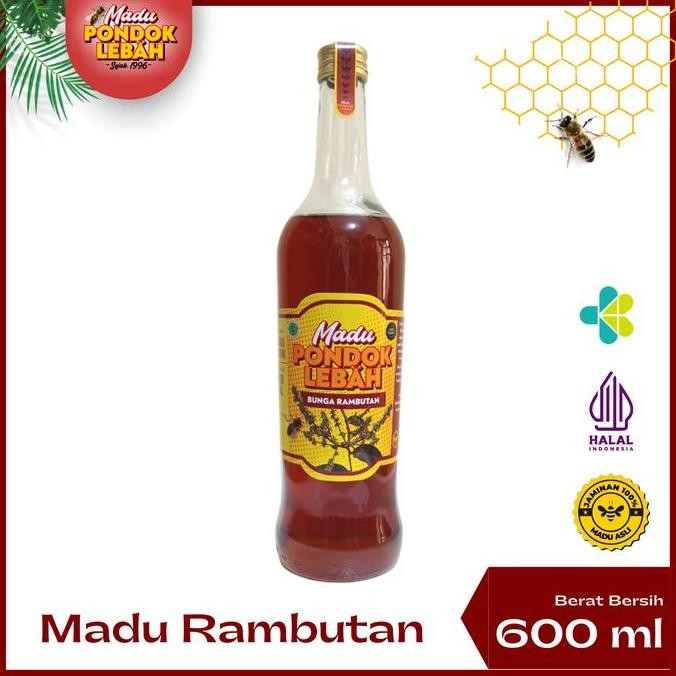 

BARU MADU RAMBUTAN 600 ML - MADU PONDOK LEBAH