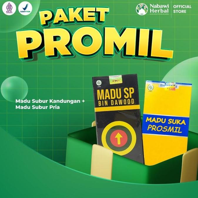 

BARU PAKET PROMIL - MADU SUKA PENYUBUR KANDUNGAN DAN PENYUBUR PRIA AL MABRUROH