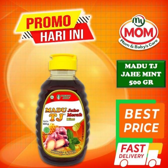 

BARU [BPOM] MADU TJ JAHE MERAH MINT 500GR / MADU TRESNOJOYO MADU JAHE MERAH