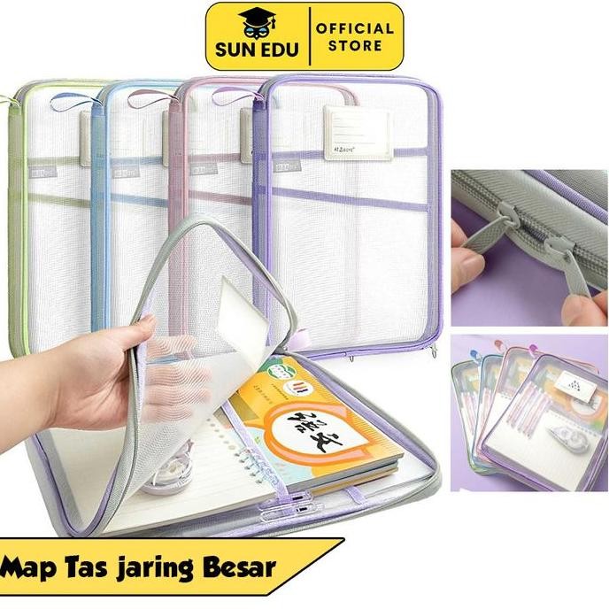 

SIAP KIRIM TAS DOKUMEN TRANSPARAN 3 LAPIS / TAS BUKU PORTABEL JARING TAS PENYIMPANAN KERTAS MERAH STATIONERY BOX FILE TAS BERKAS