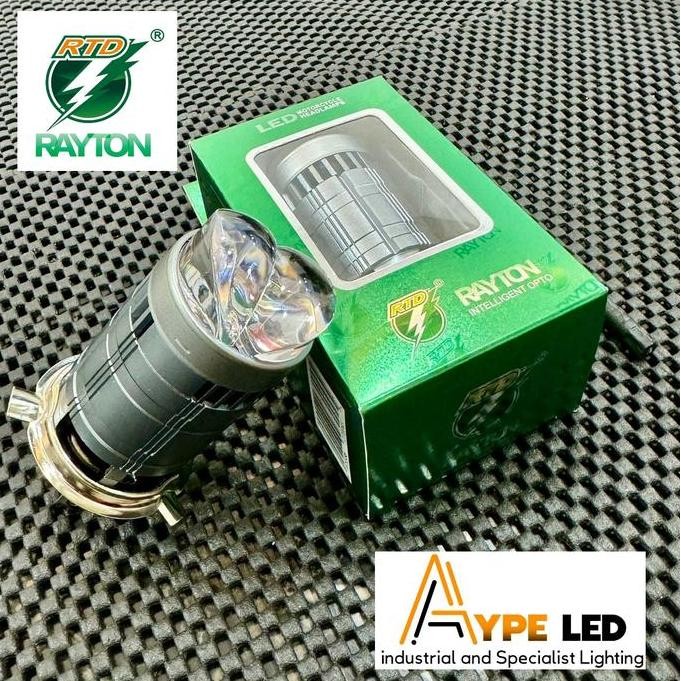 tersedia lampu utama mini projie h4 original rtd m01f sg kipas pendingin motor mobil h4 rtd rayton
