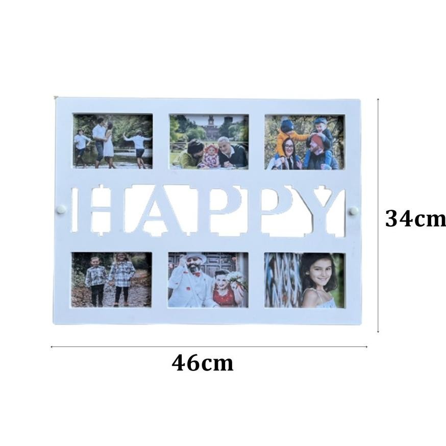 __N__ Bingkai Foto Tempel Dinding Tanpa Paku Frame Pigura Photo Besar Tempat Pajanngan Poto Minimali