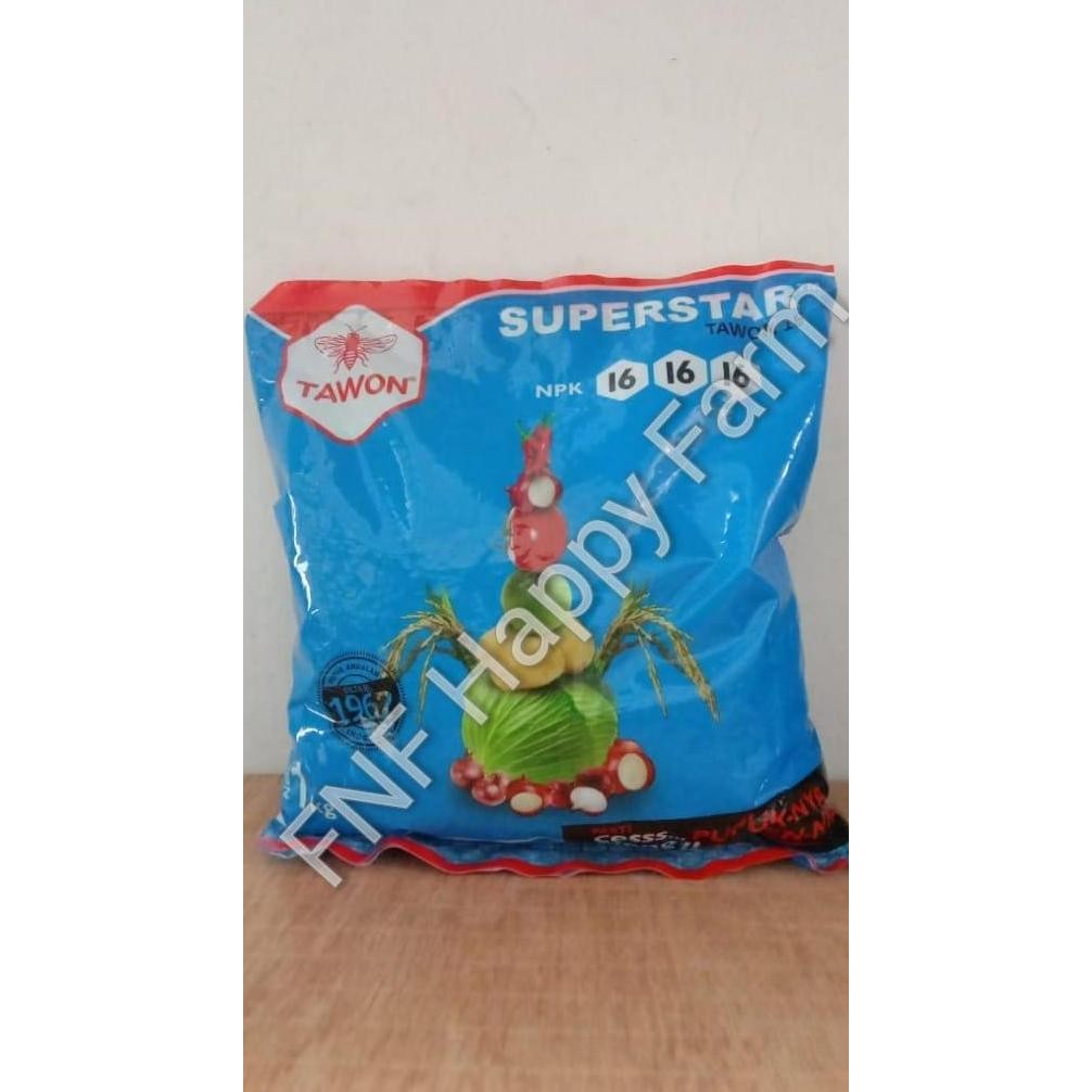 

Terlaris Pupuk Npk 16-16-16 Cap Tawon | 1Kg