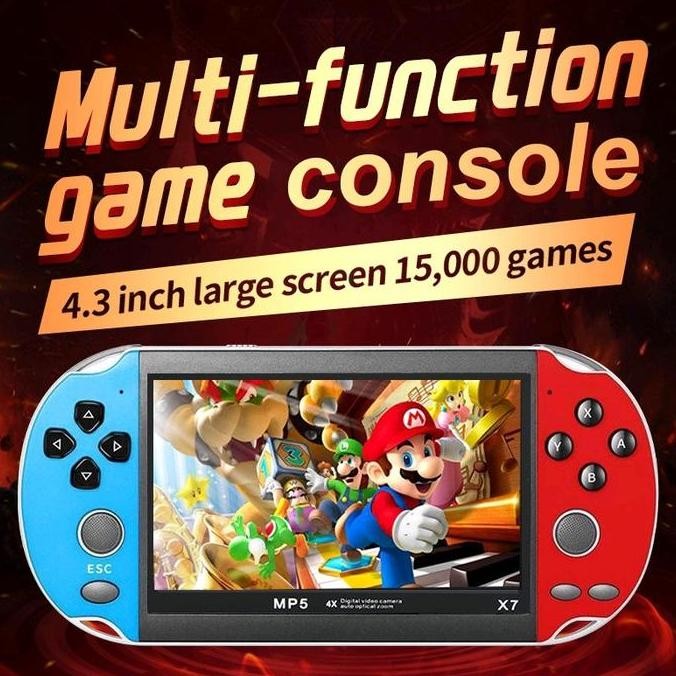 new [ COD ] Gameboy Konsol Game PSP X7 Gameboy Handheld Gameboy Console Player 4.3 inch