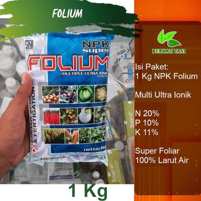 

Terlaris Pupuk Npk Super Folium Javamas 1 Kg