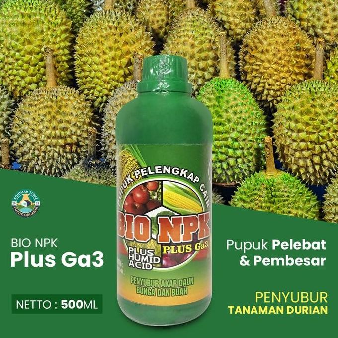 

Terlaris Penyubur Tanaman Buah Durian Bio Npk Gaza, Pupuk Pembesar Buah Durian, Pupuk Npk Terlaris, Vitamin Buah Durian, Booster Buah Durian
