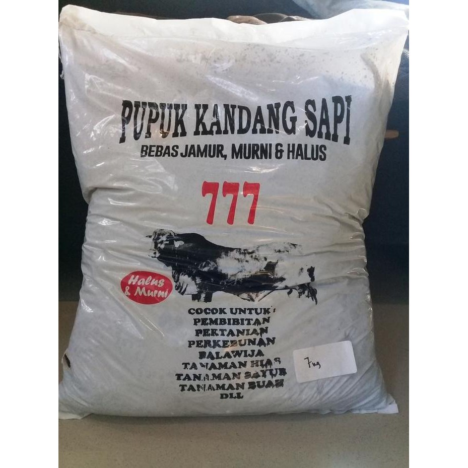 

Terlaris Pupuk Kandang Sapi Halus 7 Kg