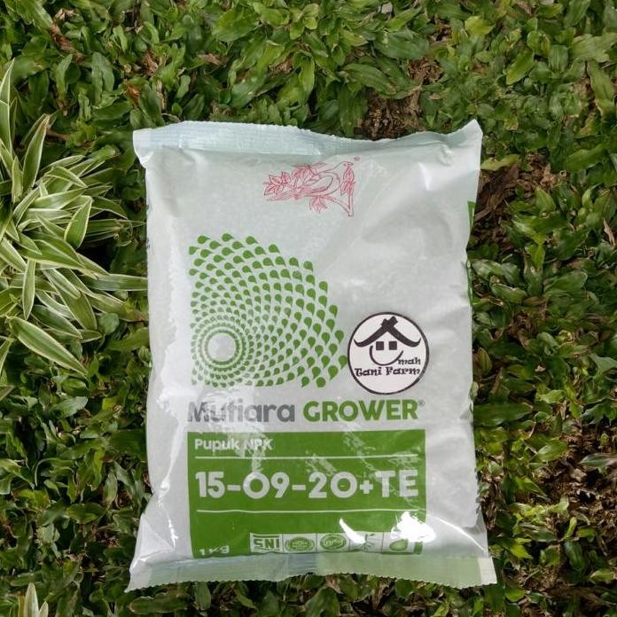 

Terlaris Pupuk Npk Meroke Grower 15-09-20+Te Kemasan Pabrik 1 Kg