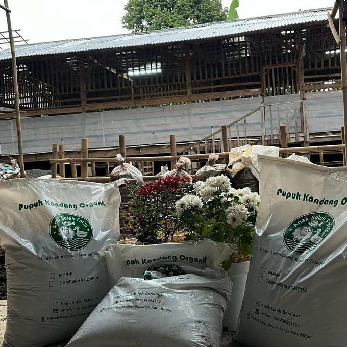 

Terlaris Pupuk Kandang Organik Murni Anak Soleh Farm Kemasan 5Kg