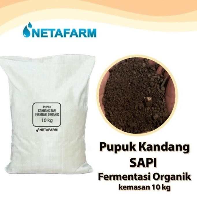 

Terlaris Pupuk Kandang Sapi Fermentasi Organik - 10Kg