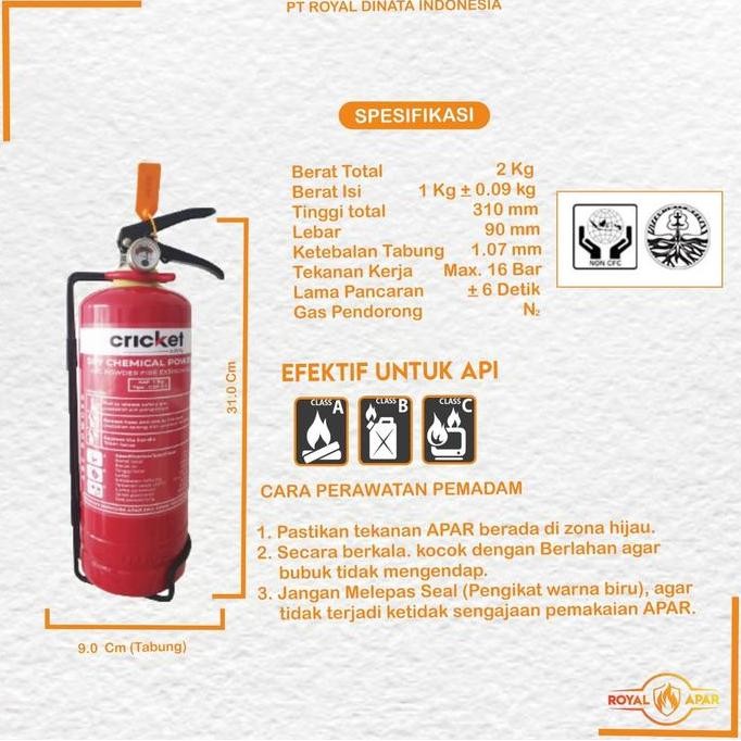 APAR 1 KG CRICKET SAFETY / APAR ABC POWDER 1 KG / APAR MOBIL