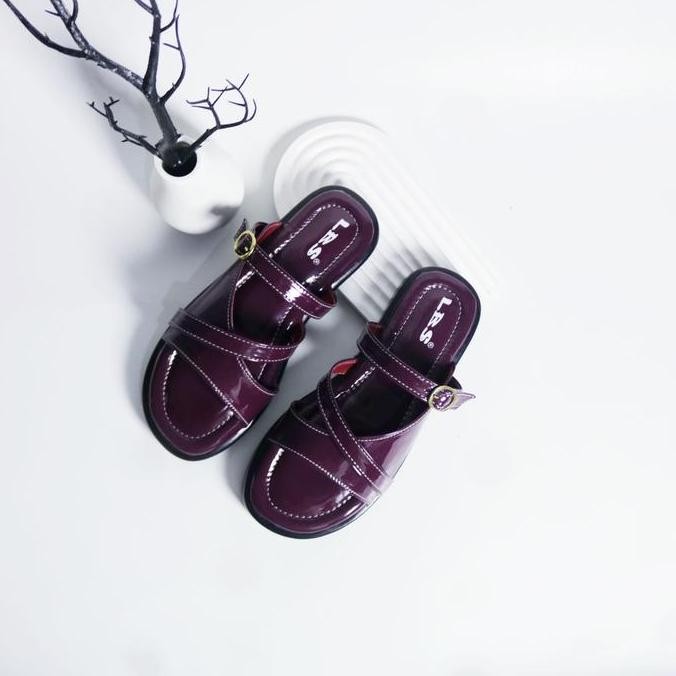 LBS Sandal Wanita Empuk Sandal Wanita Kekinian Sendal Cewek Platform 3 cm Empuk Sandal Wanita Terbar