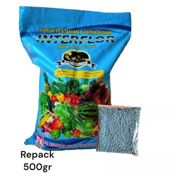 

Terlaris Repack Npk 16 Interflor 500Gr Untuk Menyuburkan Tanaman Kusuma Dipa Nugraha