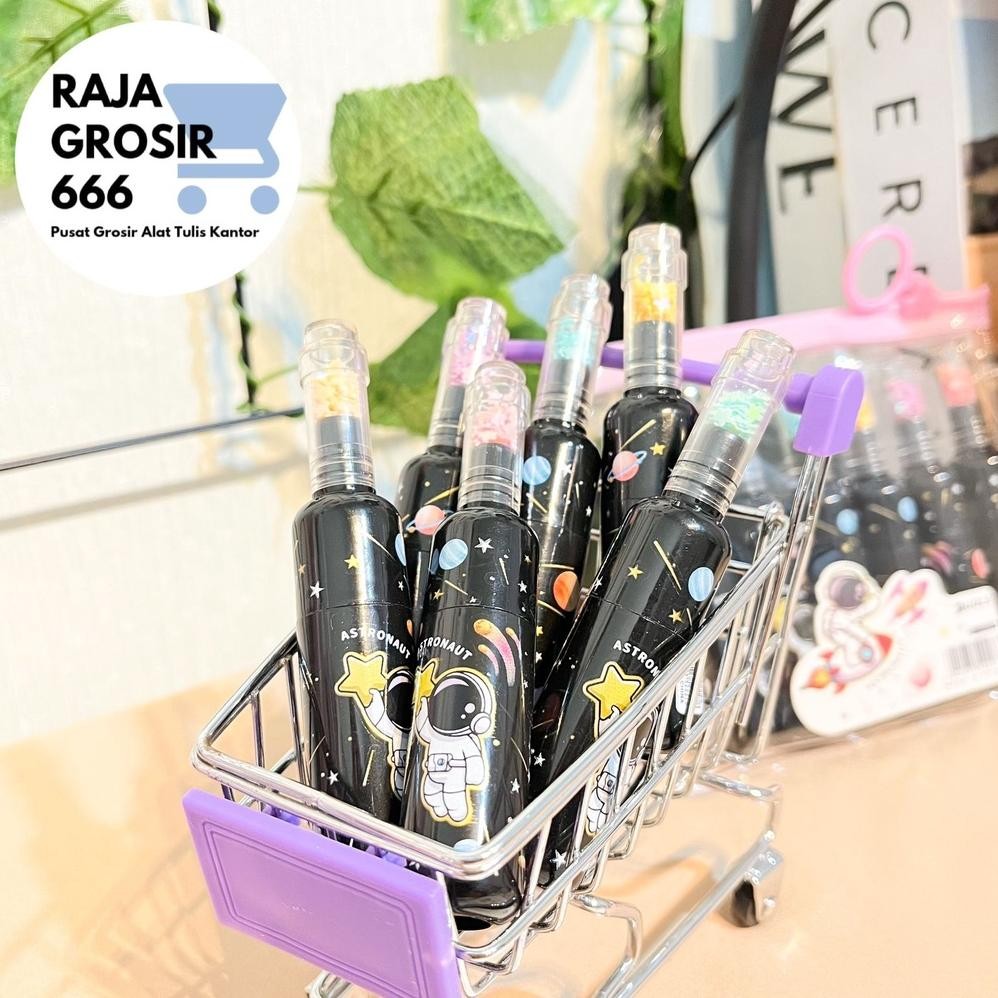 

Ready Highlighter Botol Astronot 1 Set Isi 6 Pcs Warna Warni Colorful Lucu Souvernir Termurah Bagus