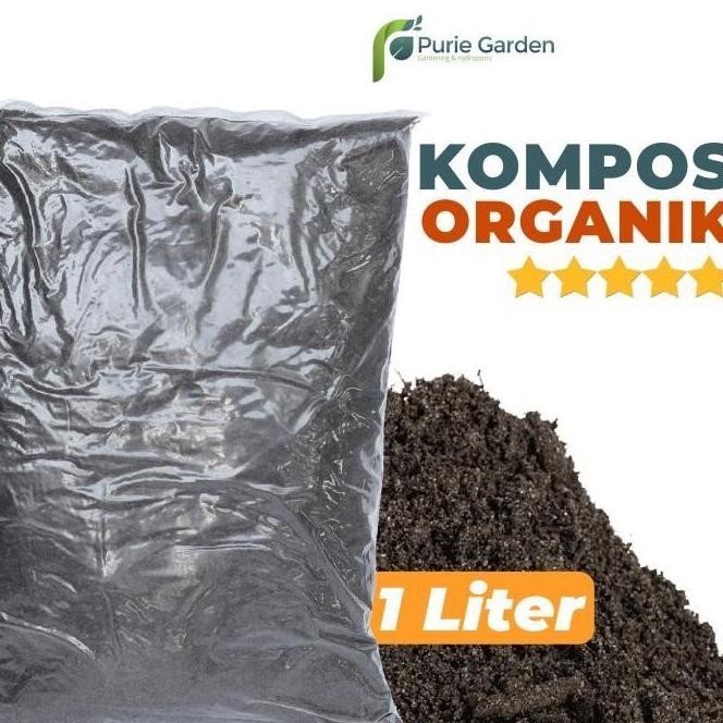 

Terlaris New Kompos Murni Pupuk Kandang Media Tanam 1 Liter Pg Sby 100% Ori