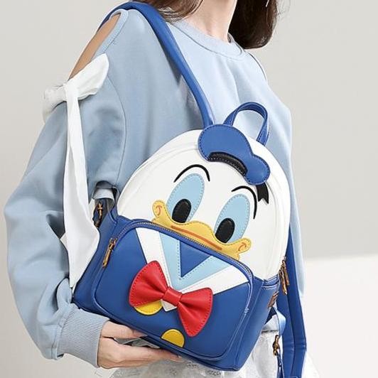 Terbaru Mesuca Bag Megos Disney Donald Duck Backpack - Tas Ransel  Wanita Disney Donald Duck -Dhf410