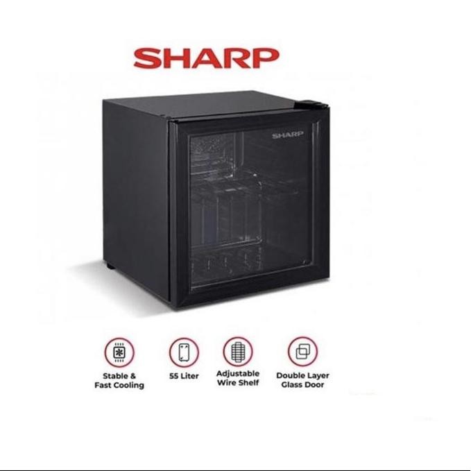 SHARP KULKAS MINI BAR KULKAS HOTEL SCH50XFS