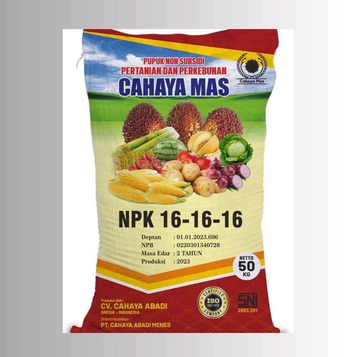 

Terlaris Pupuk Npk 161616 Cahaya Mas Untuk Buah Nangka