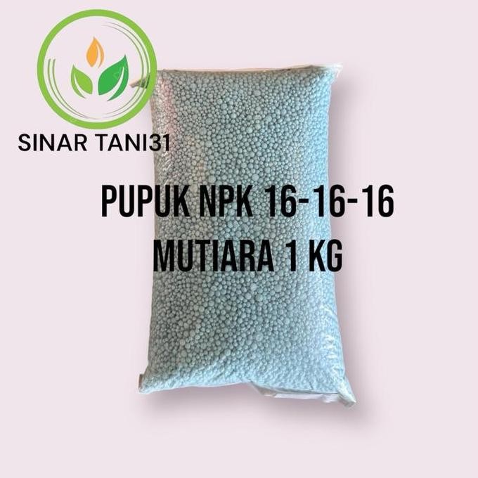 

Terlaris Npk Mutiara 16-16-16 Repack Isi 1 Kg , Pupuk Tanaman