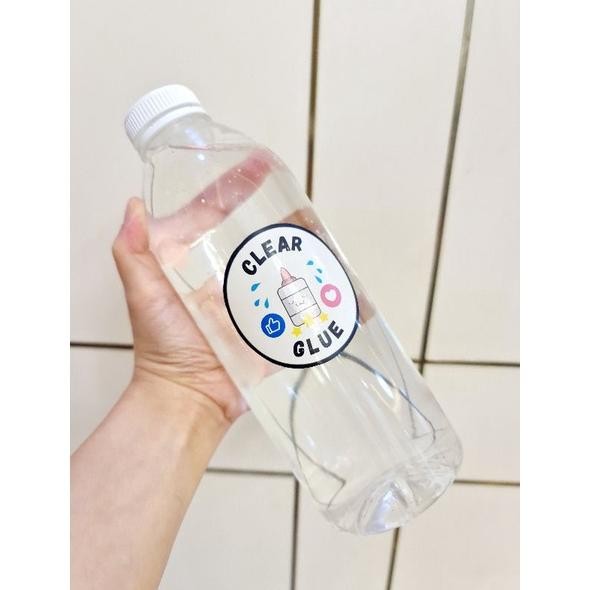

Ready Clear Glue Lem Bening Transparan 1 Kg Mirip Povinal Lem Slime Tanpa Campuran Air 100% Bygheduplay