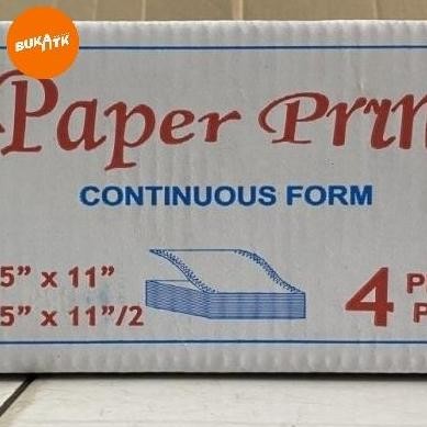 

Kertas / Continous Form ( 9.5 x 11 / 9.5 x 11.2 ) 4 ply / continus