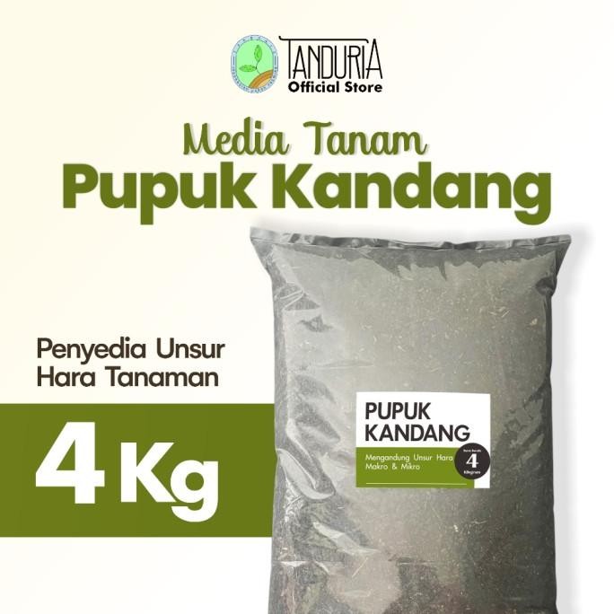 

Terlaris Produk Terbaru! Tanduria - Pupuk Kandang 4Kg Kambing Media Tanam Bebas