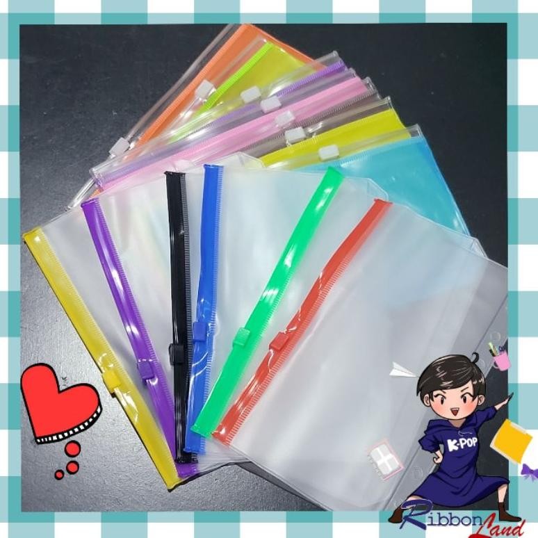 

Ready A5 A6 Set Lengkap Warna Zipper Ziplock Binder 6 Hole
