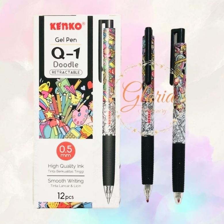 

Ready Kenko Pen Gel Doodle Q1/ Pen Gel Q1 Kenko
