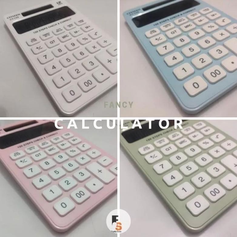 

Ready Kalkulator Fancy Warna Warni Calculator Ct 555N 555 N 555 C 555 Colour Series 12 Digit Check Ulang Check Correct Bisa Hitung Ulang