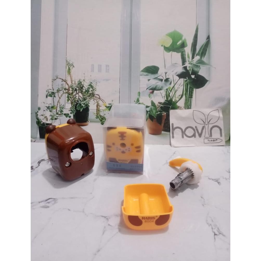 

Ready Serutan Meja Putar Rautan Sharperner Panda Macan