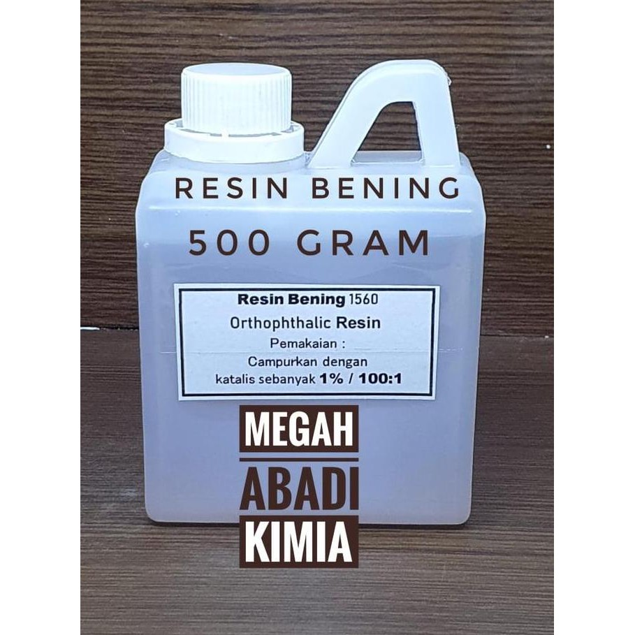 

Promo Resin Bening 1560 carbon fiber 500 GRAM COD
