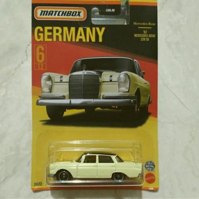 matchbox mercedes benz 220 se sedan