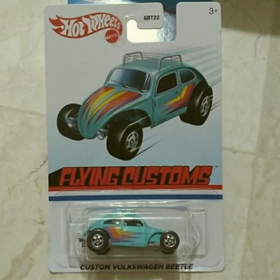 hotwheels custom volkswagen beetle flying