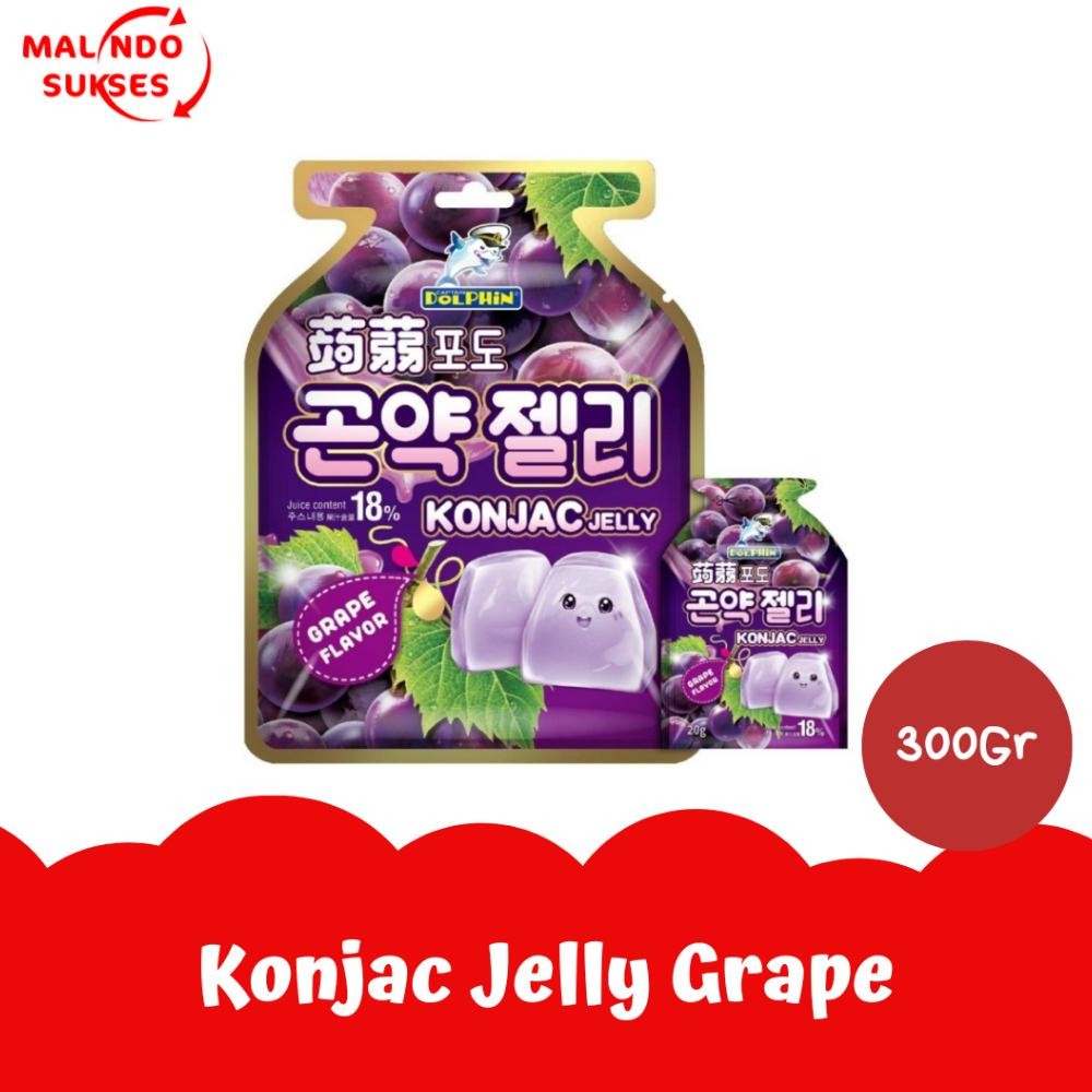 

Ready stok Terlaris Konjac Jelly Grape 300gr Termurah