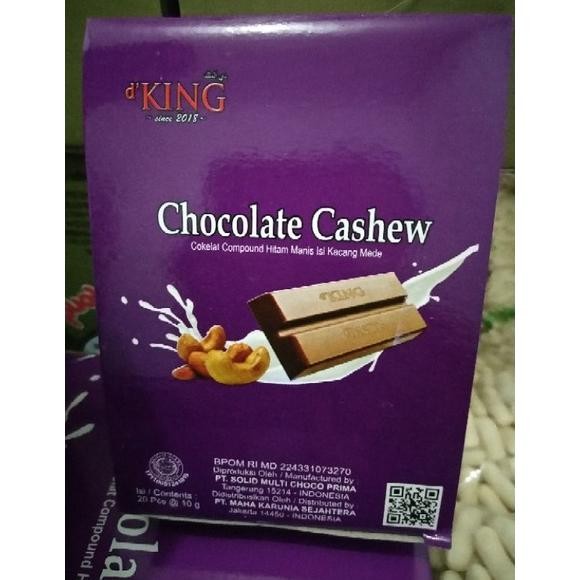 

Ready stok Terlaris coklat compound /cashew 1 pak isi 20pcs Termurah