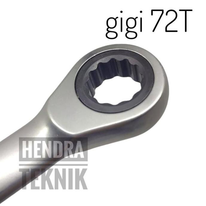 Spesial Kunci Ring Pas Rachet Set Kunci Ring Pas 8 - 19Mm Kunci Kombinasi Krek