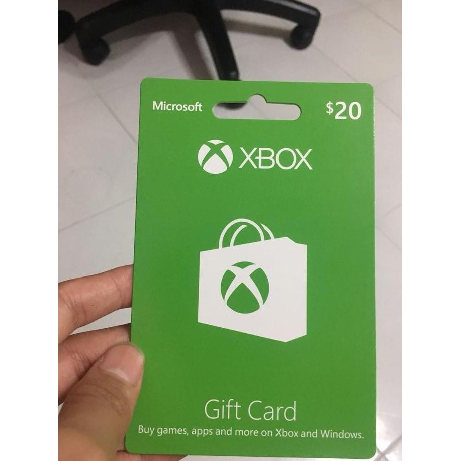 Sale Xbox Gift Card $20 Sgd Untuk Xbox 360 / Xbox One